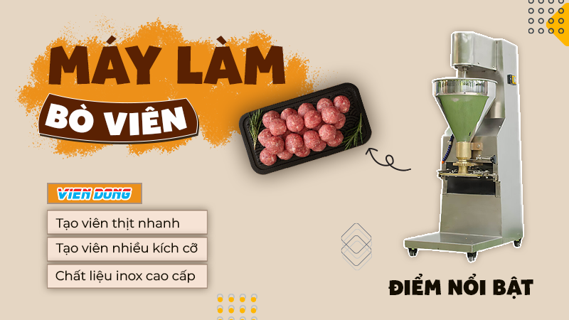 máy làm chả cá viên