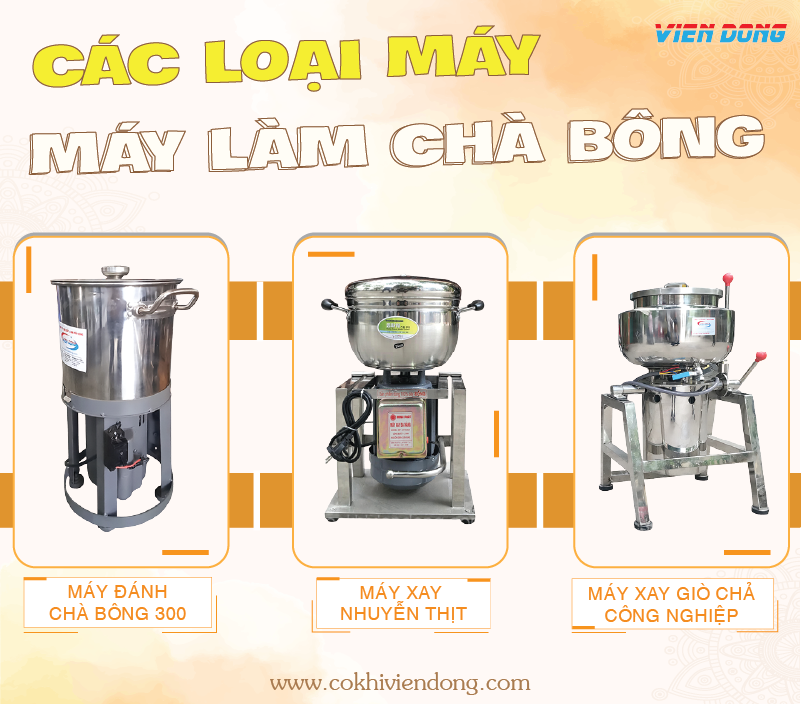 máy làm ruốc bông công nghiệp