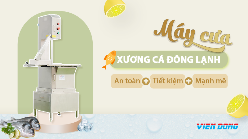 máy cắt cá thu đông lạnh