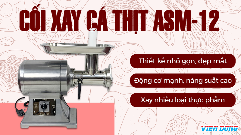 Cối xay cá thịt