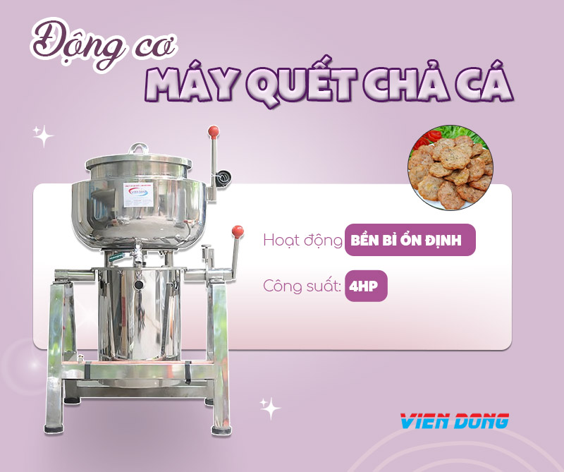 động cơ máy quết chả